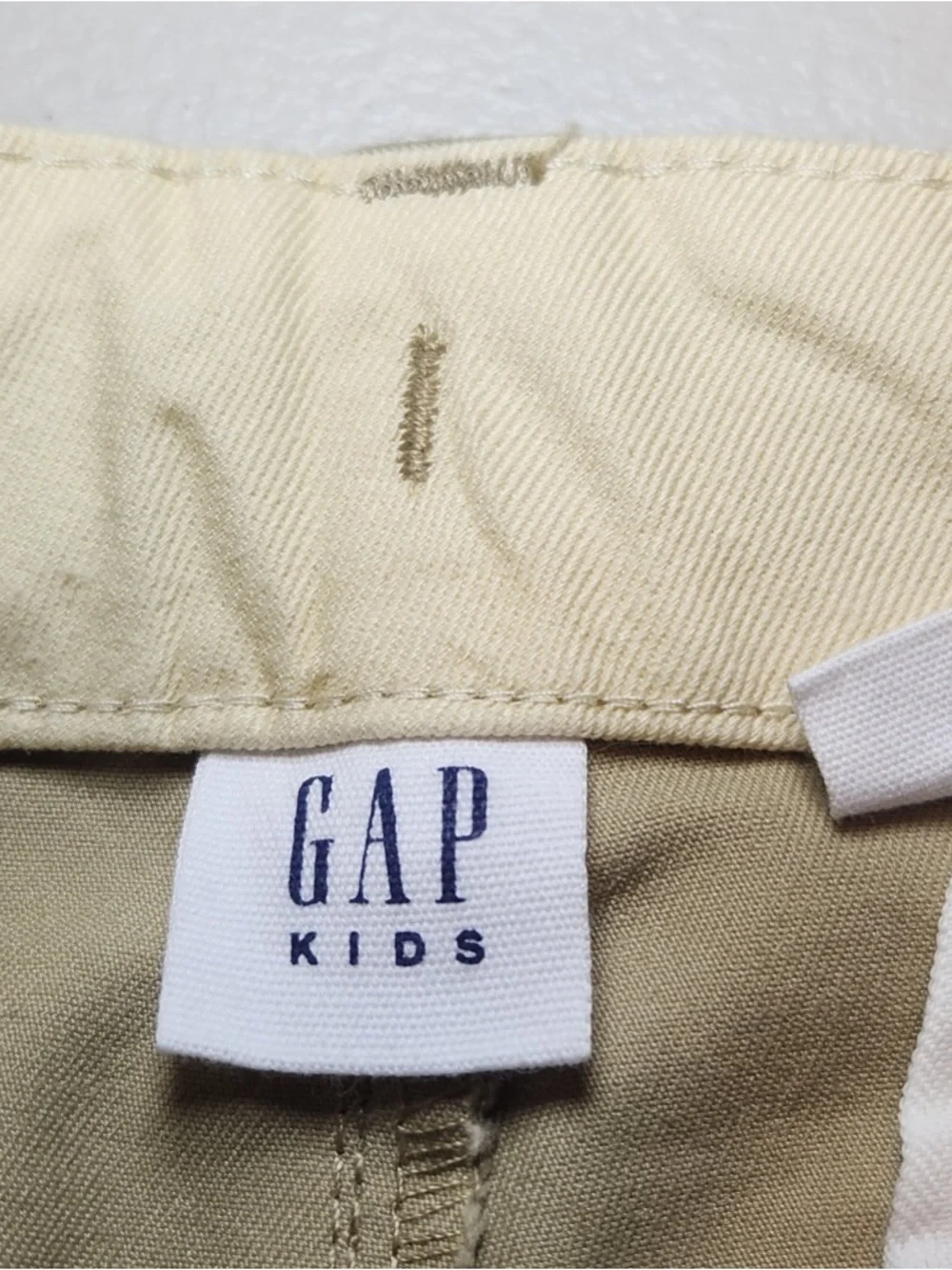 NWT GAP Boys Chino Pants in Khaki‎ Classic Preppy Casual School Uniform 16 Husky